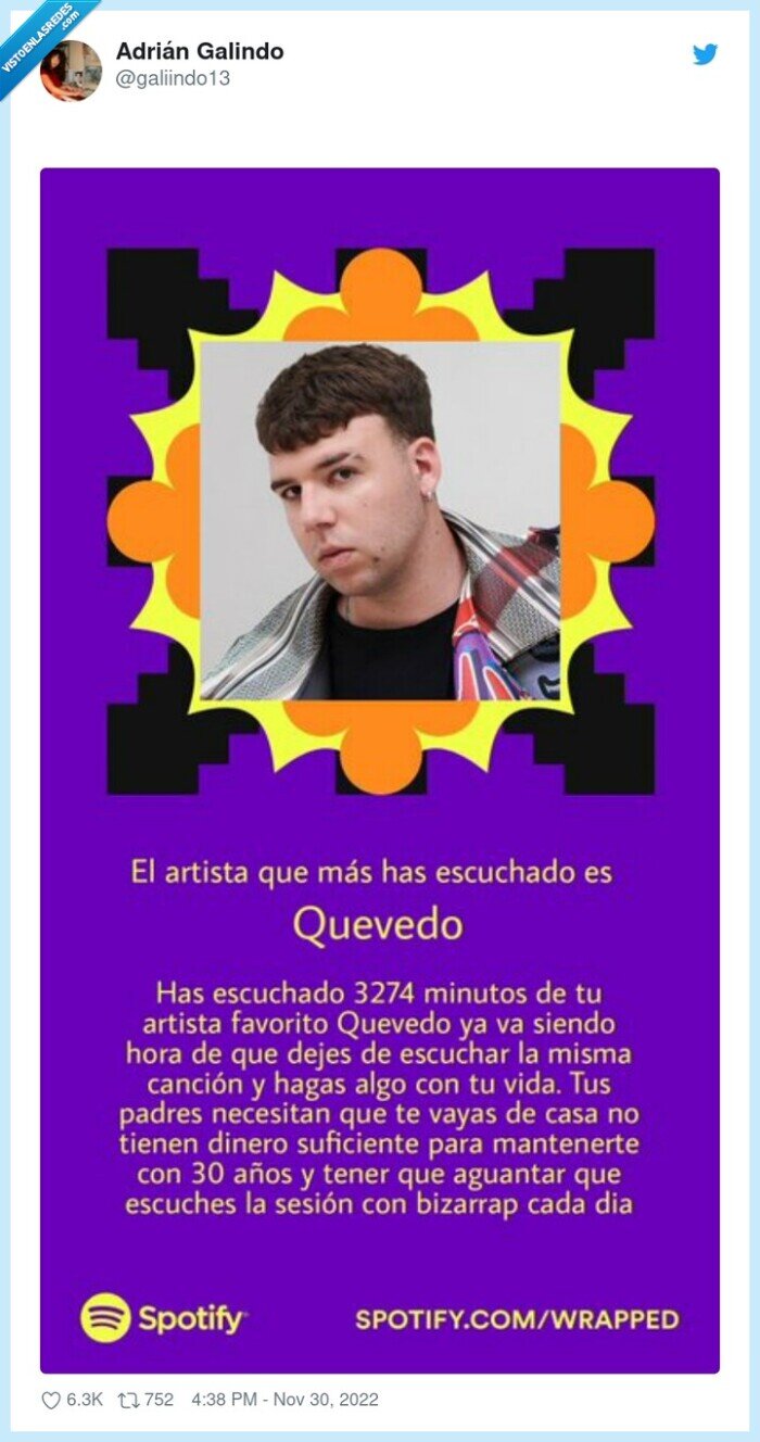 quevedo,spotify wrapped,musica