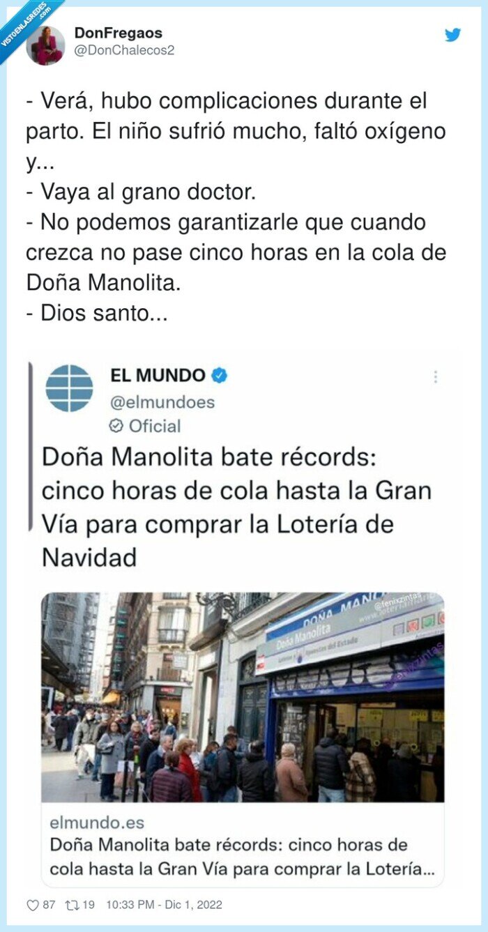 complicaciones,garantizarle,manolita,oxígeno,lotería
