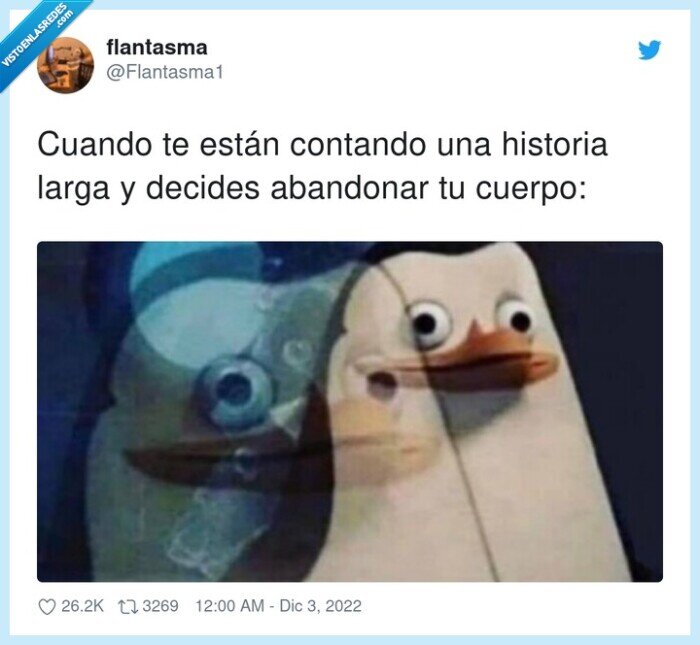 abandonar,contando historia,pinguino
