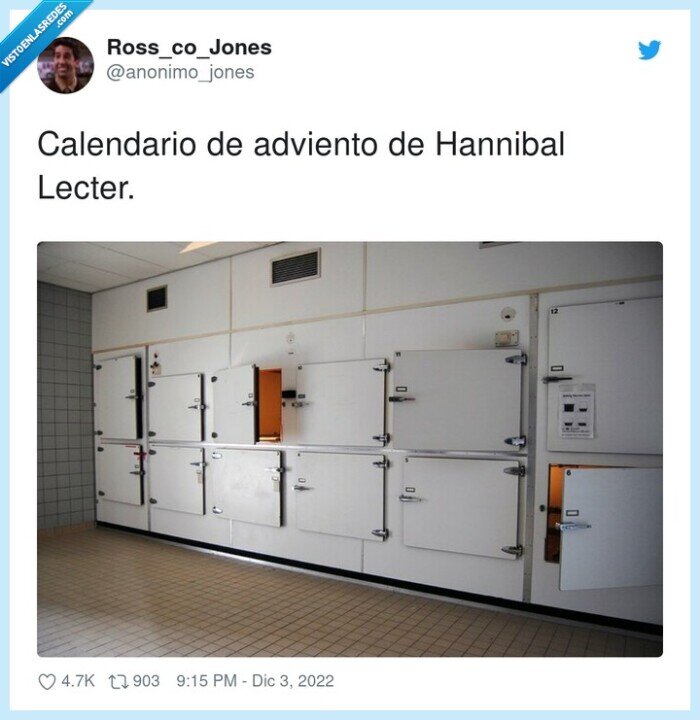 calendario,adviento,hannibal lecter