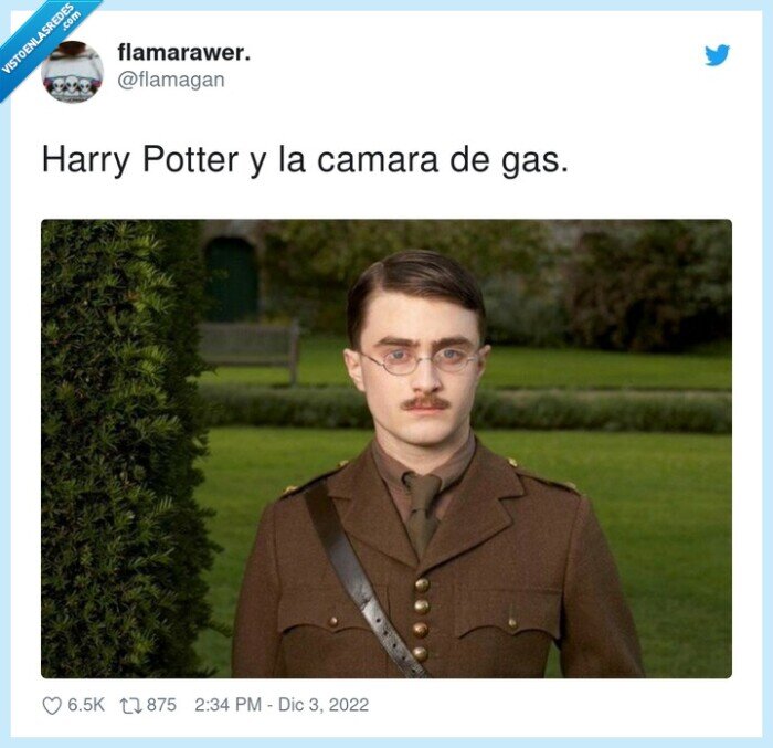 harry potter,camara de gas