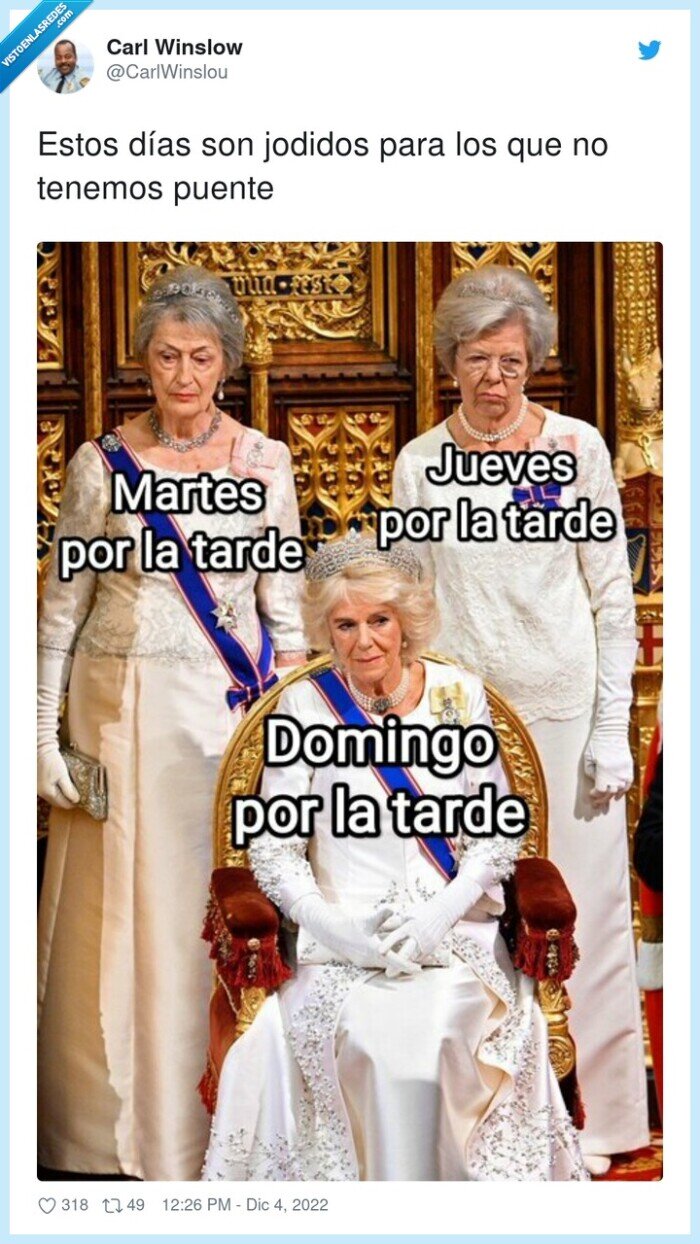 días,jodidos,realeza,puente