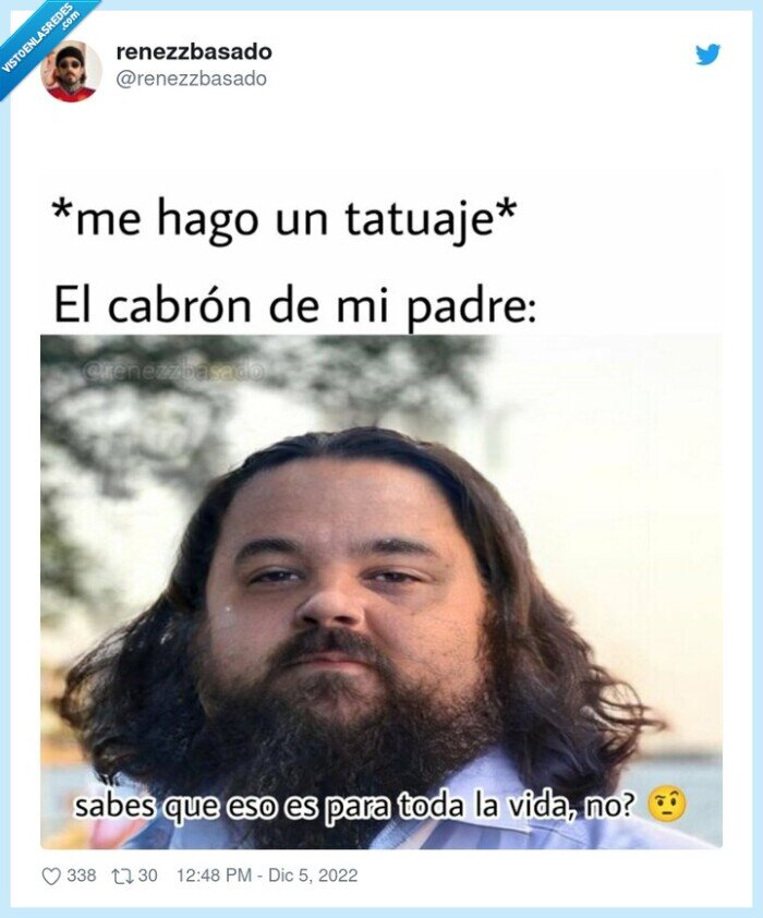 padre,tatuaje,toda la vida