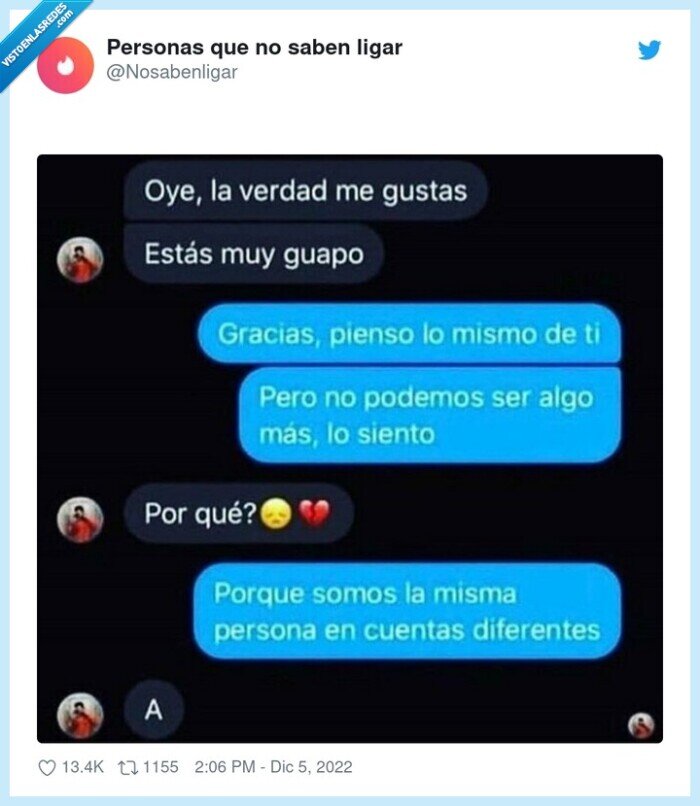 ligar,misma persona