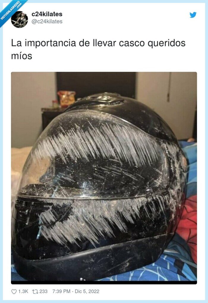 importancia,llevar,casco