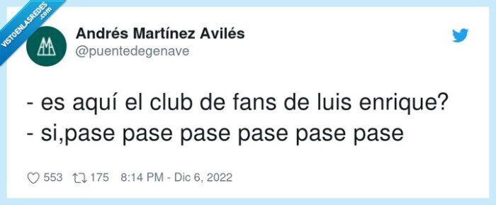 luis enrique,pase,club,fans