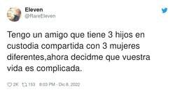 Enlace a La vida se la ha complicado él solito, por @RareEleven