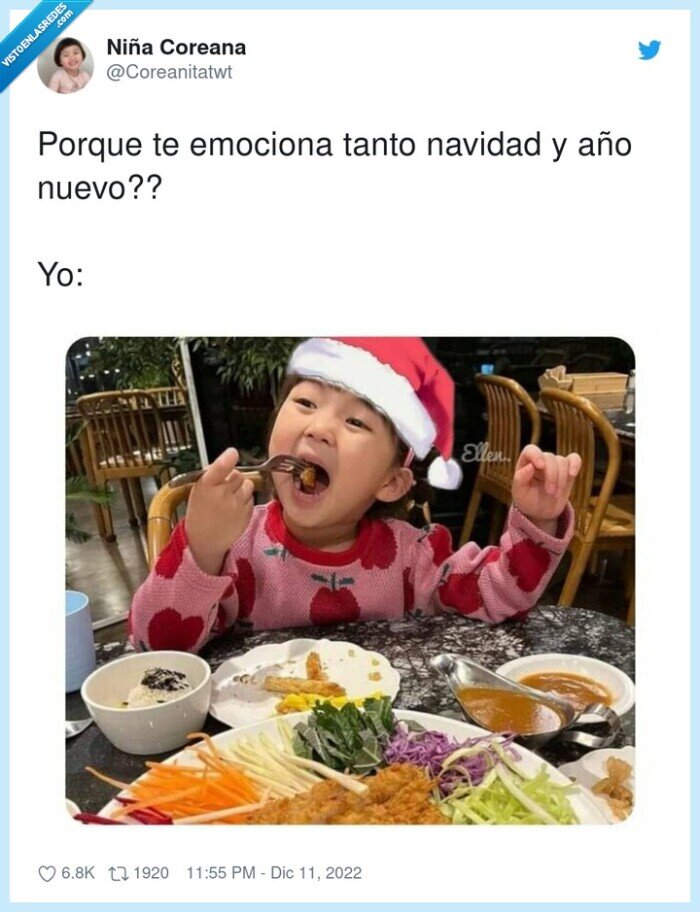 emocionar,navidad,comida,año nuevo