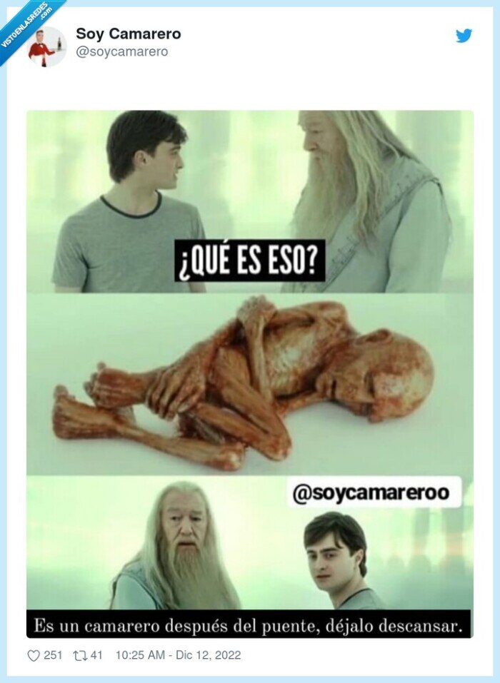 camarero,descansar,puente