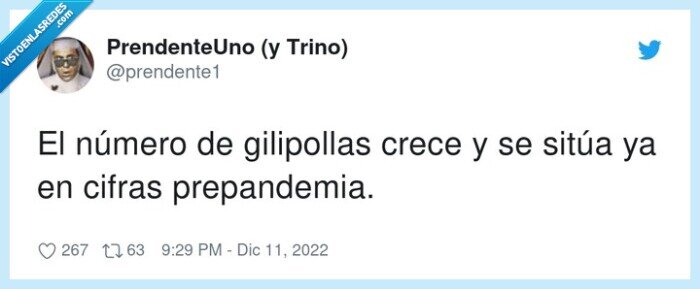 prepandemia,número,cifras,gilipoIIas