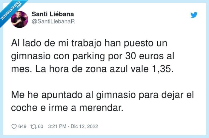 merendar,gimnasio,apuntado,parking,trabajo