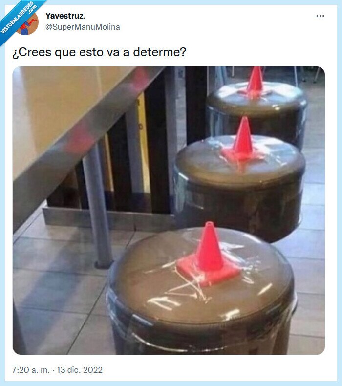 detenerme,cono,asiento