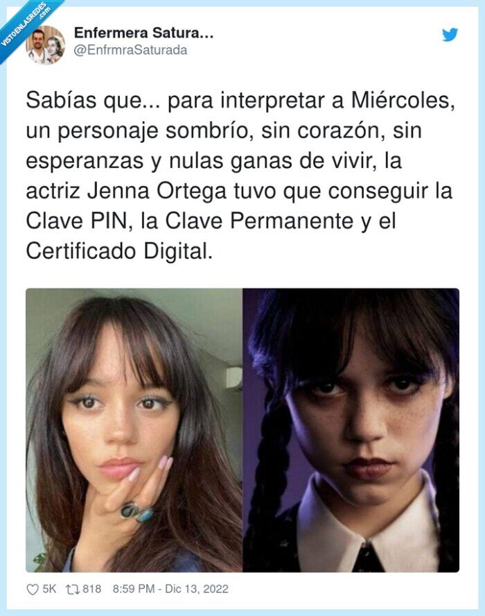 certificado,interpretar,miércoles,esperanzas,permanente,personaje