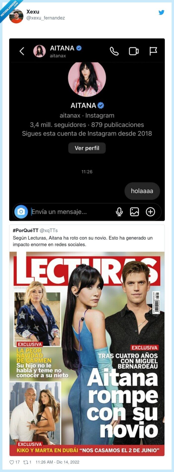 aitana,ruptura,amor,miguel bernardeau