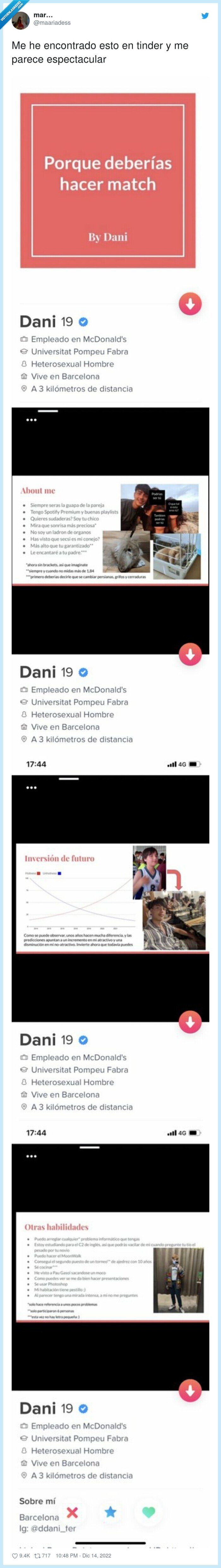 espectacular,tinder,ligar