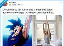 Enlace a Para atacar el día, por @supermanumolina