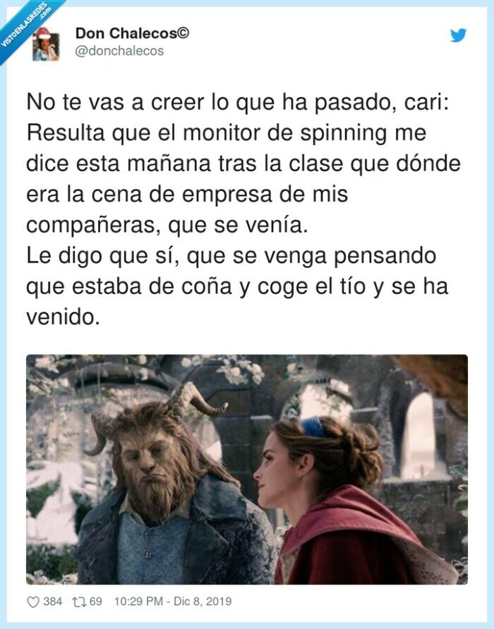 compañeras,cuernos,spinning,empresa,cena de empresa