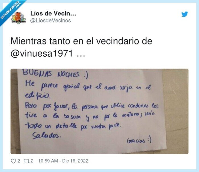 vecindario,basura,condones