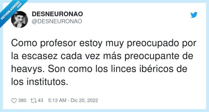 preocupante,institutos,preocupado,heavys,escasez