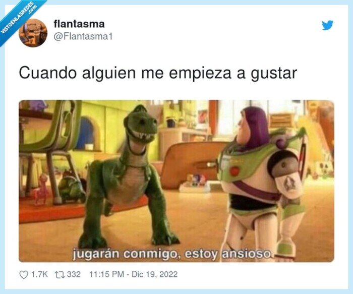 gustar,alguien,jugar conmigo,toy story