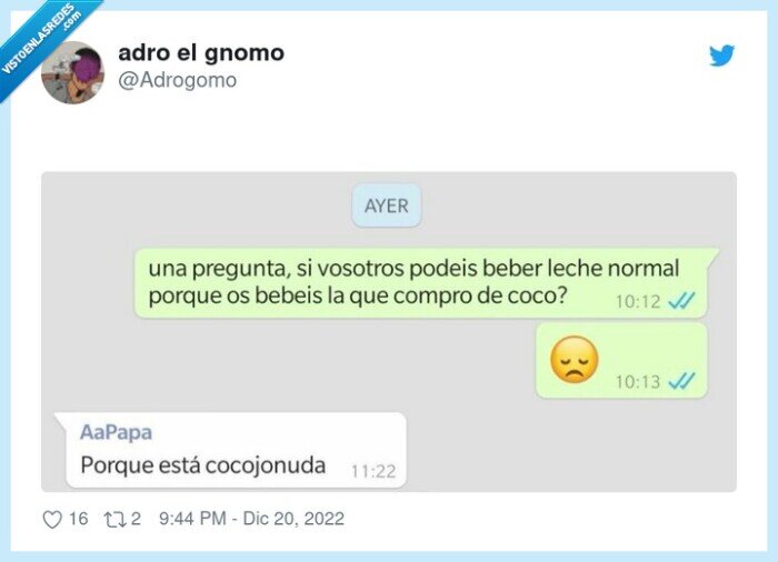 cocojo nuda,leche de coco