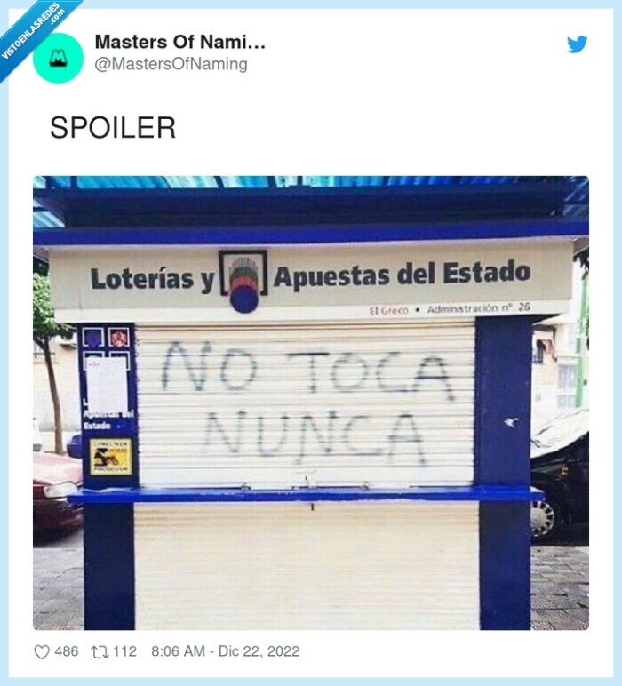 spoiler,loteria,pintada,tocar