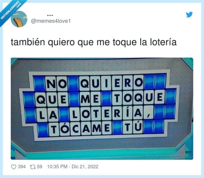 tocar,lotería,mmm