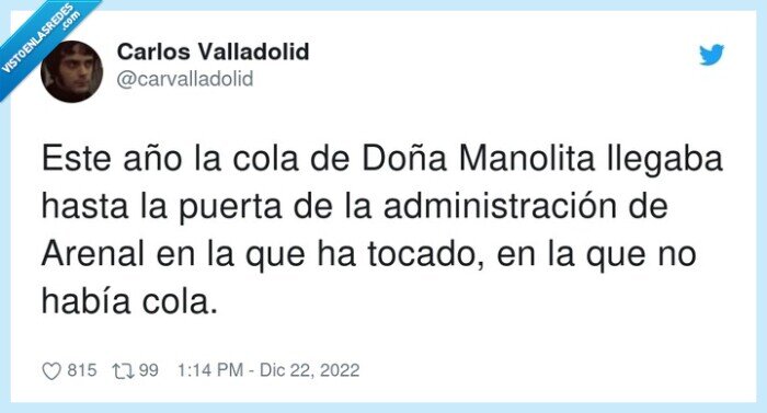 administración,doña manolita,tocado,arenal,lotería