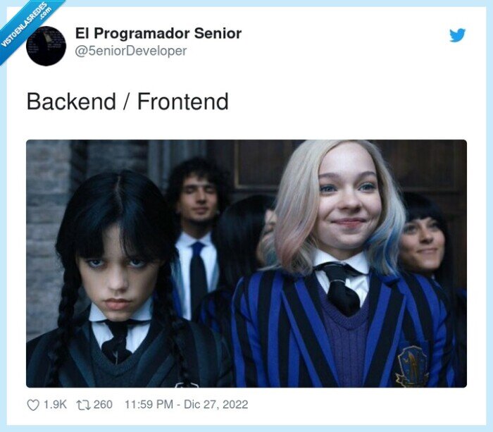 frontend,backend,miercoles