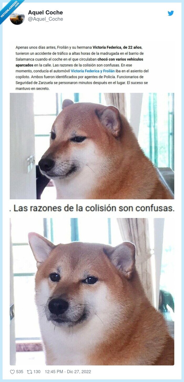 victoria federica,froilan,corruptos,borrachos,coche,accidente