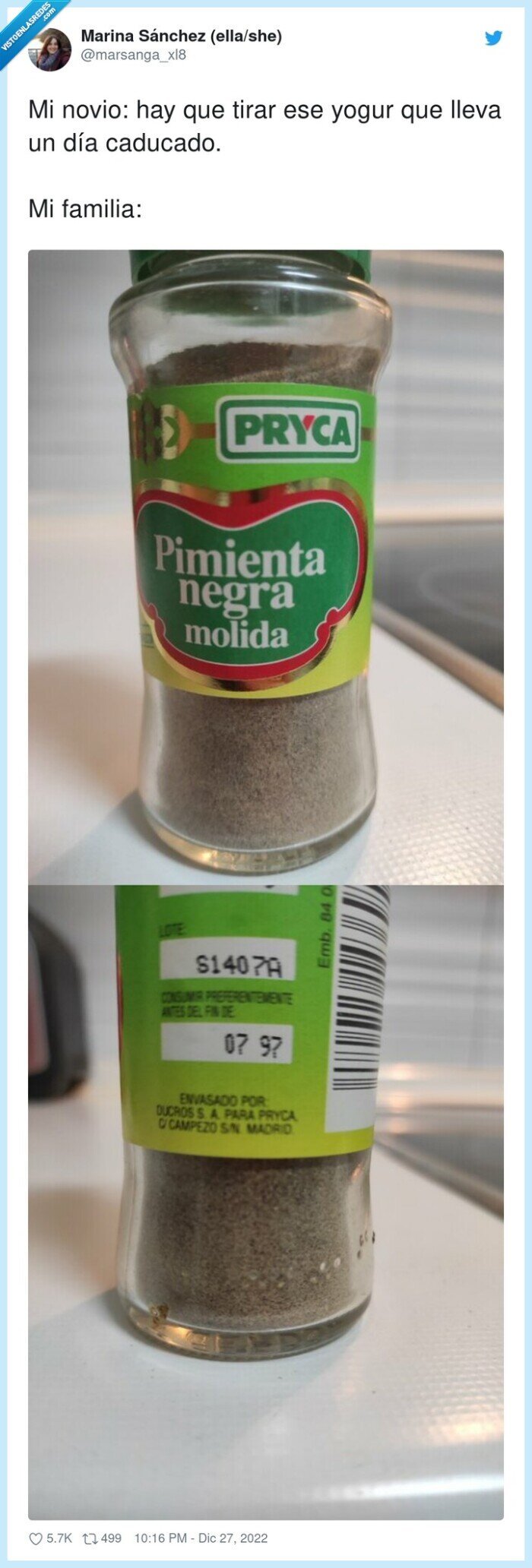 caducado,familia,novio,tirar,pimienta negra