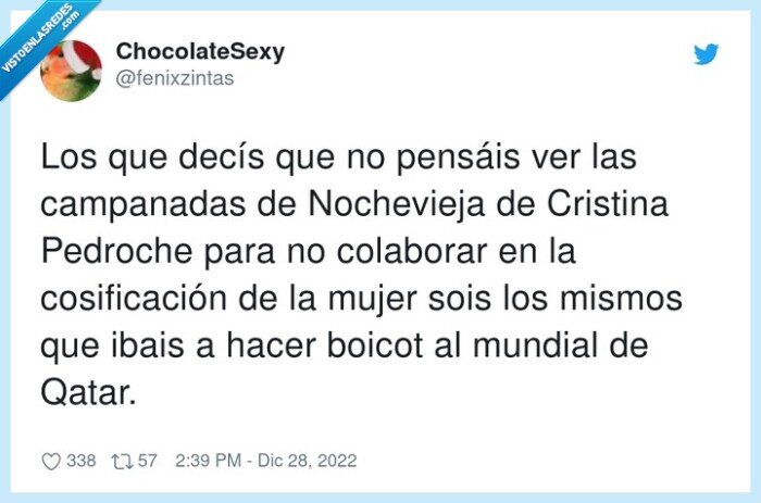 cosificación,campanadas,nochevieja,2023,cristina pedroche