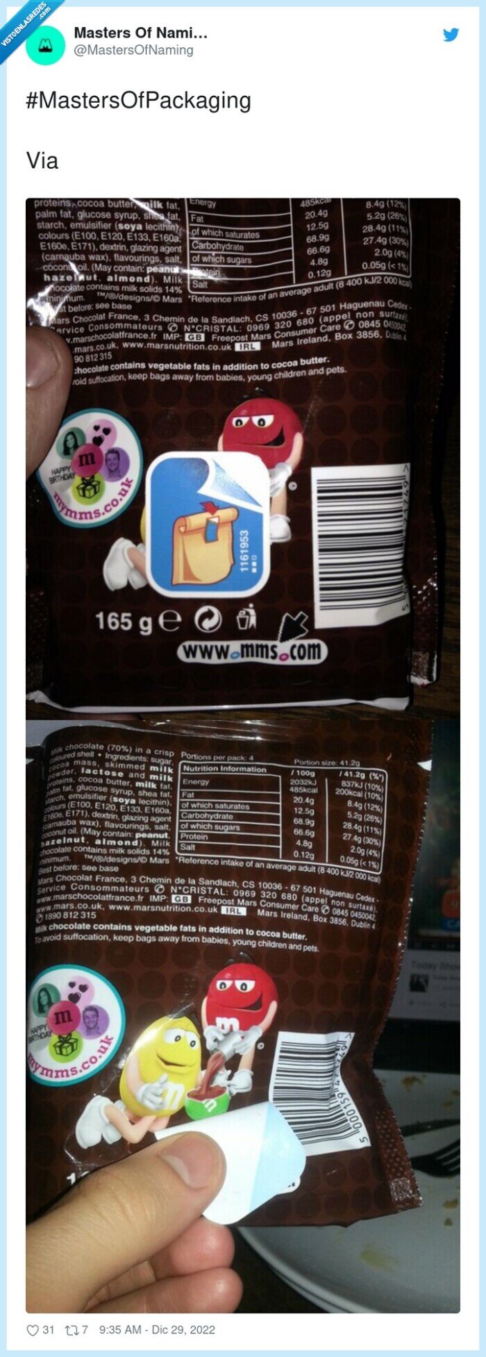packaging,m&ms,bolsa