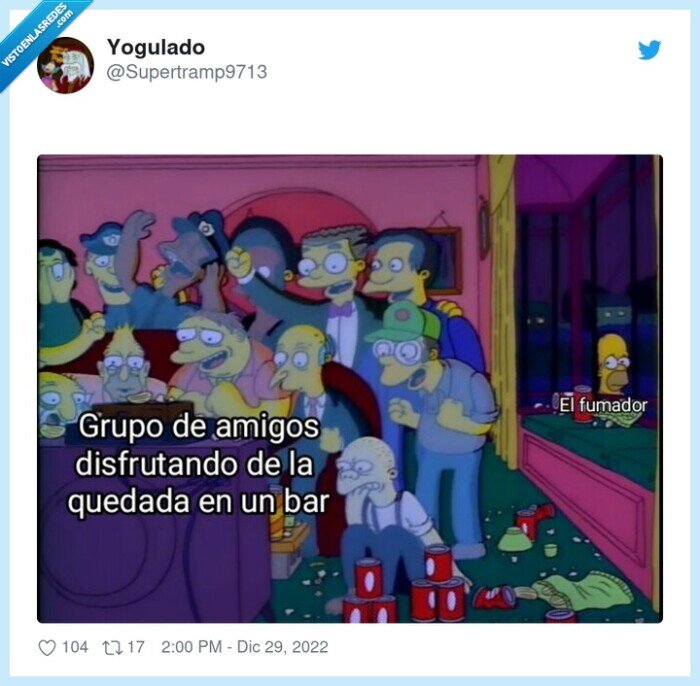 amigos,fumador,bar