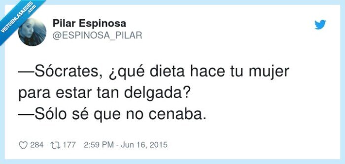 sócrates,delgada,cenar,dieta,mujer,estar