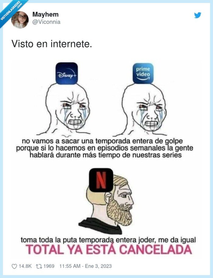 chad,netflix,disney,series,amazon,cancelar