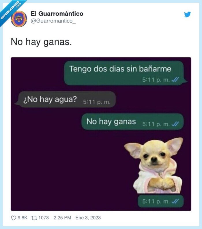 ganas,bañarse,baño,agua