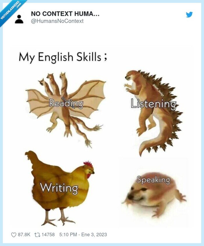 ingles,nivel,reading,speaking