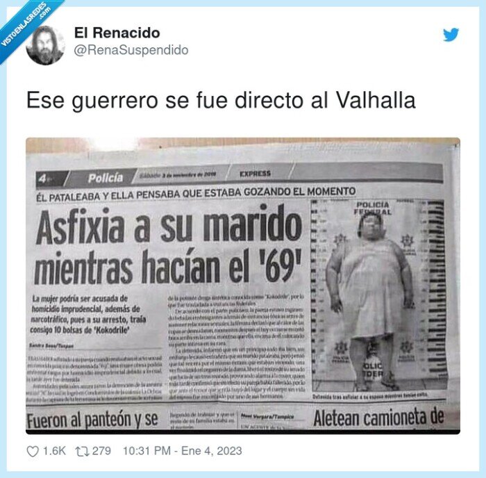 guerrero,valhalla,directo,muerte,69