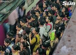 Enlace a Imagina que tienes que ir a trabajar y el metro en tu parada esta así, por @momentoviral