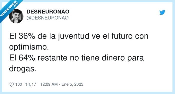optimismo,juventud,futuro,dinero,drogas
