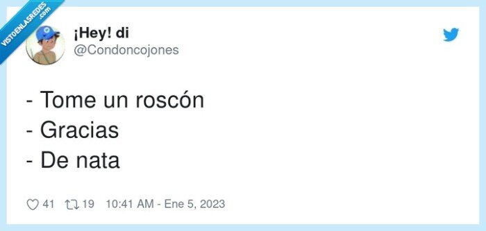 gracias,roscón,tome,nata