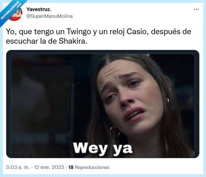 shakira,twingo,casio,bizarrap