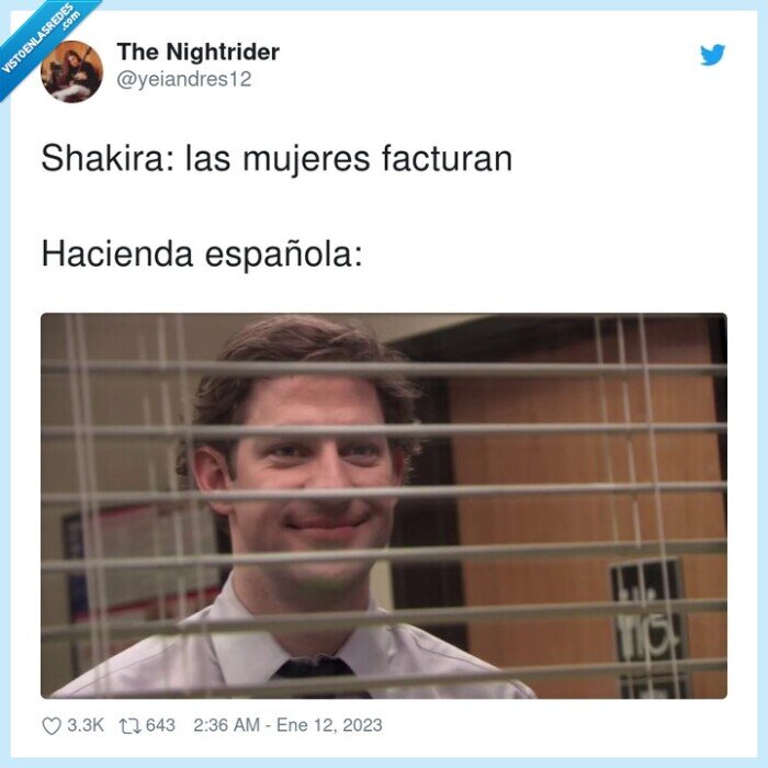 española,facturar,hacienda,shakira,mujeres
