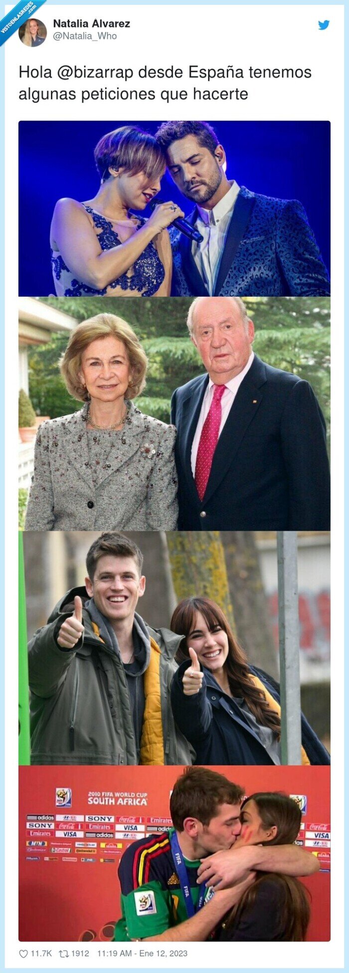 peticiones,bizarrap,españa,parejas