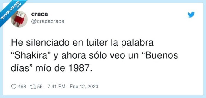 shakira,silenciado,twitter