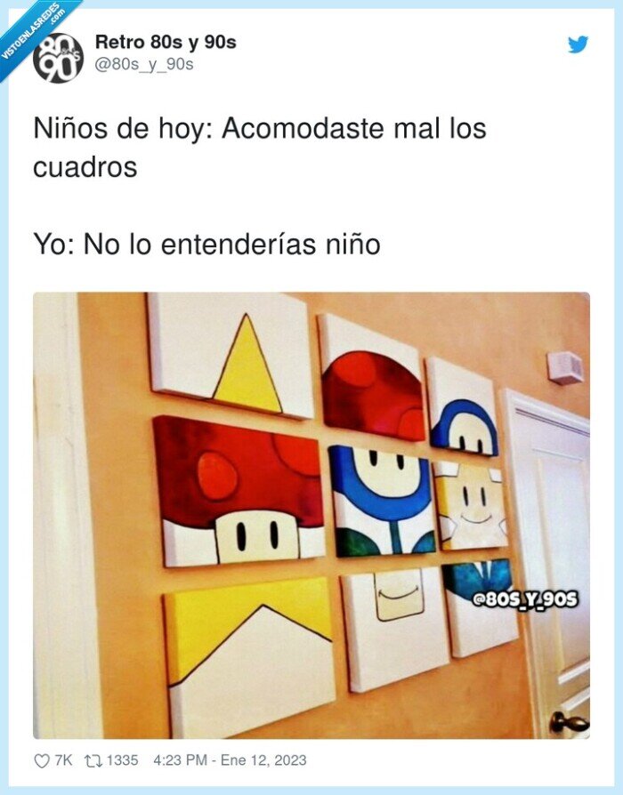 cuadros,niños,super mario,setas