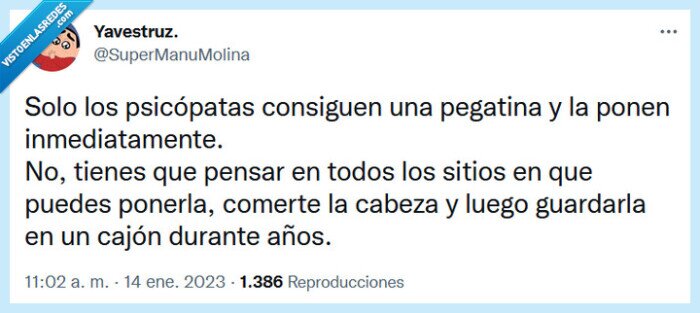 pegatina,psicópatas,guardar