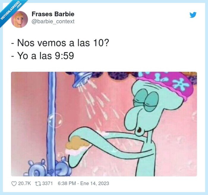 prepararse,ducha,quedar