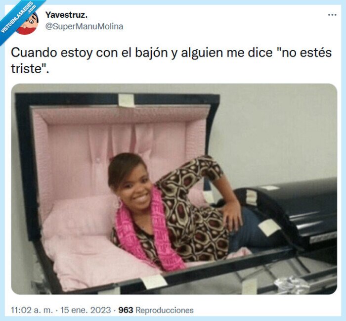 bajón,triste